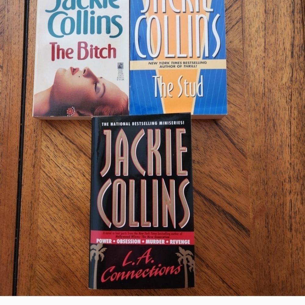Jackie Collins Paperback Book Bundle